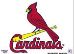 St. Louis Cardinals Colored Decal 5" x 6" – Official MLB WinCraft Sticker