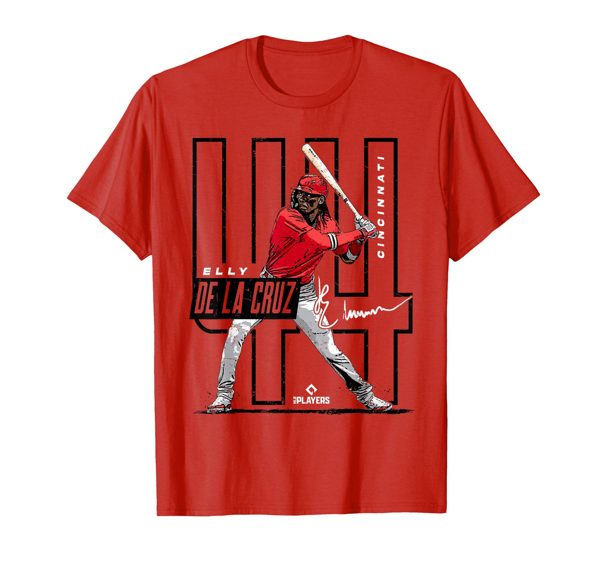 Elly De La Cruz Cincinnati Reds T-Shirt – Official MLBPA Player Merch