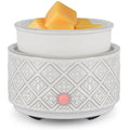 Ceramic Wax Melt Warmer – 3-in-1 Electric Candle Warmer for Wax, Oils & Fragrance