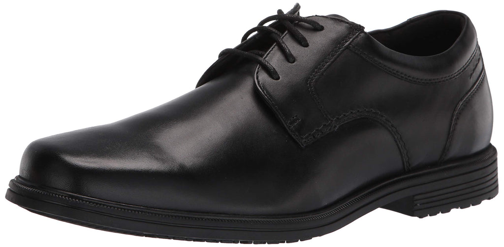 Rockport mens Rockport Mens Robinsyn Waterproof Plain Toe Oxford Black 9.5 US