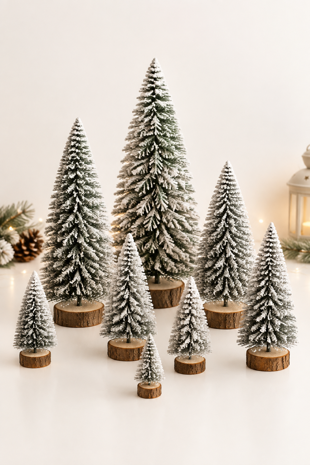 Mini Christmas Tree Set