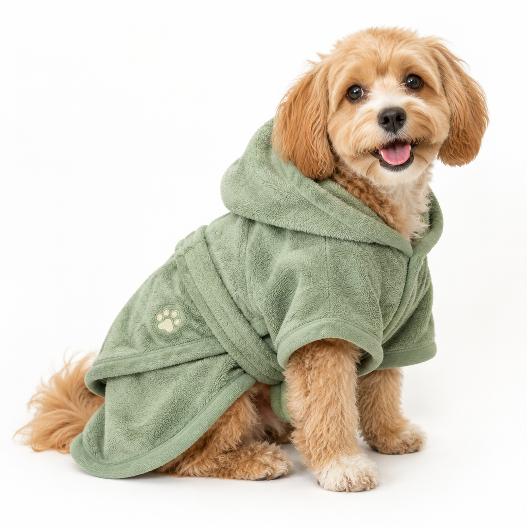 Pet Bathrobe Fast Drying Towel