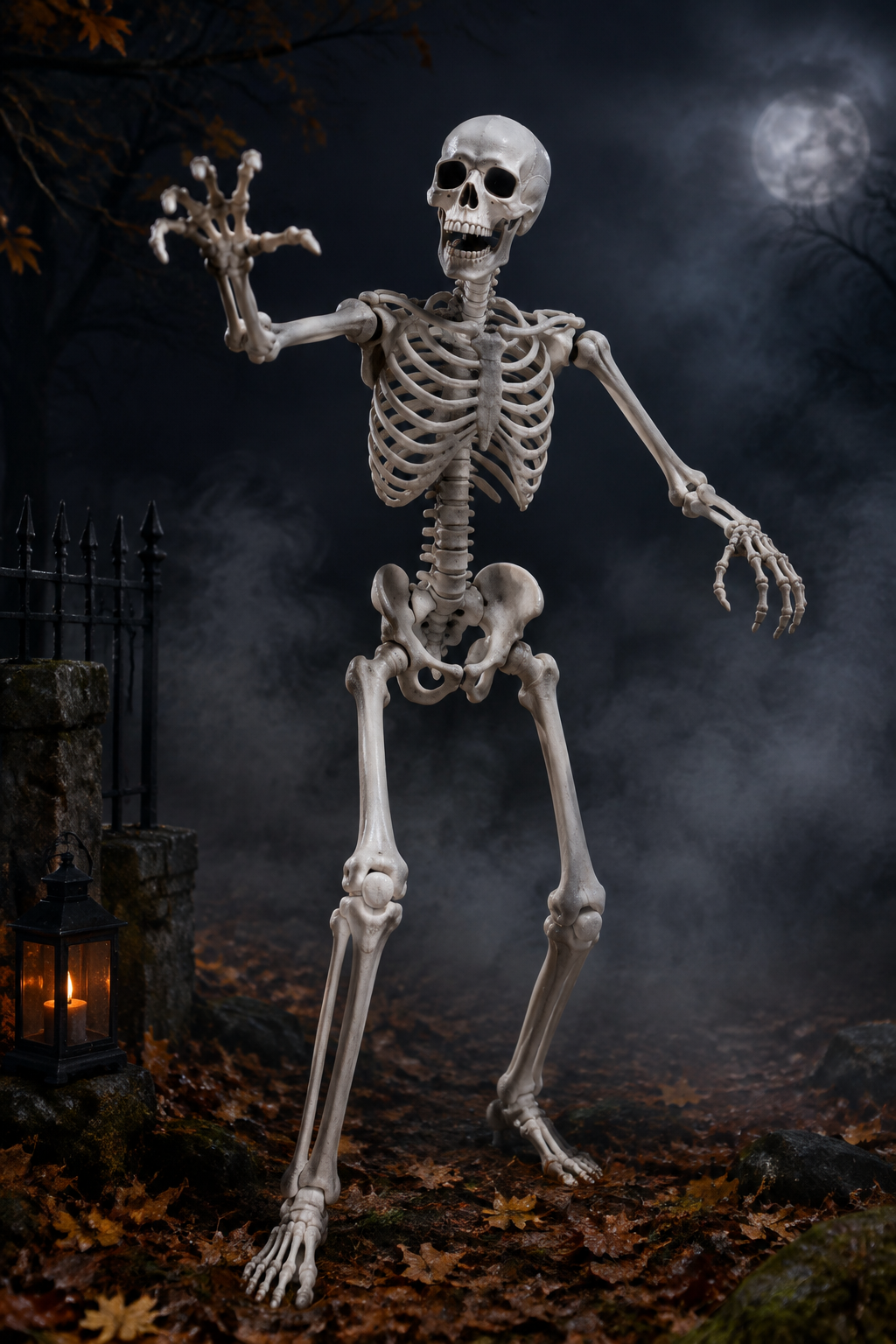 Realistic Halloween Skeleton